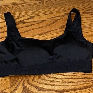 black sports bra from pink size m!!!🖤